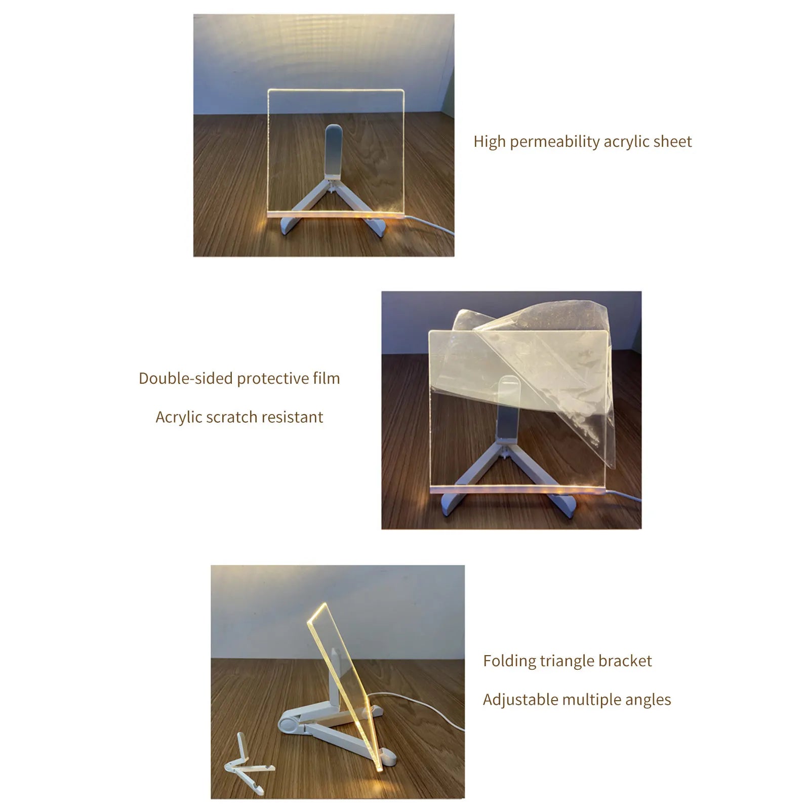 Illuminate Your Creativity with the Glowing LED Drawing Board Lamp - The Perfect Erasable Memo and USB Night Light for Endless Fun and Unique Gifting!